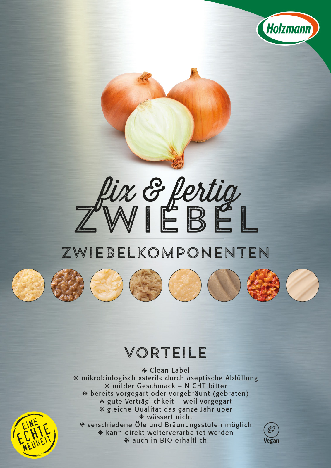 fix &amp; fertig Zwiebel - Holzmann Feines vom Land